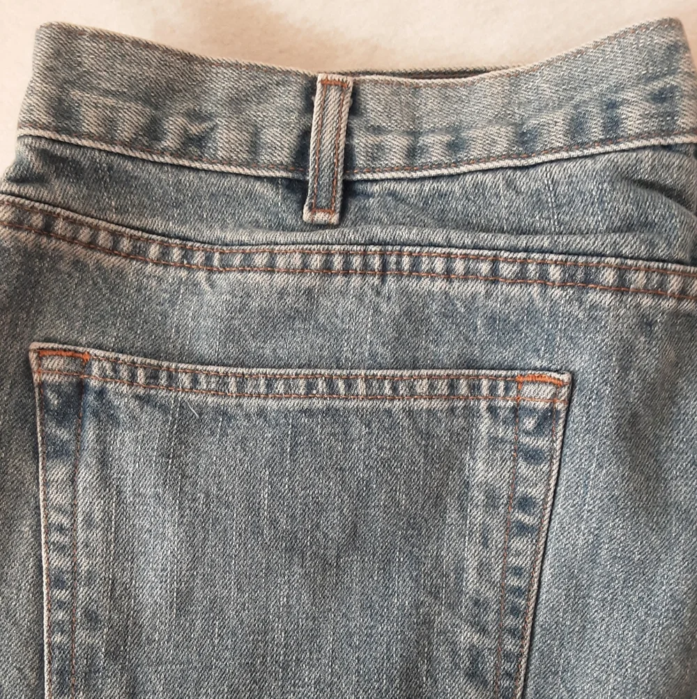 TWO Pair Of Eddie Bauer Classic Blue Denim Jeans - Picture 12 of 15